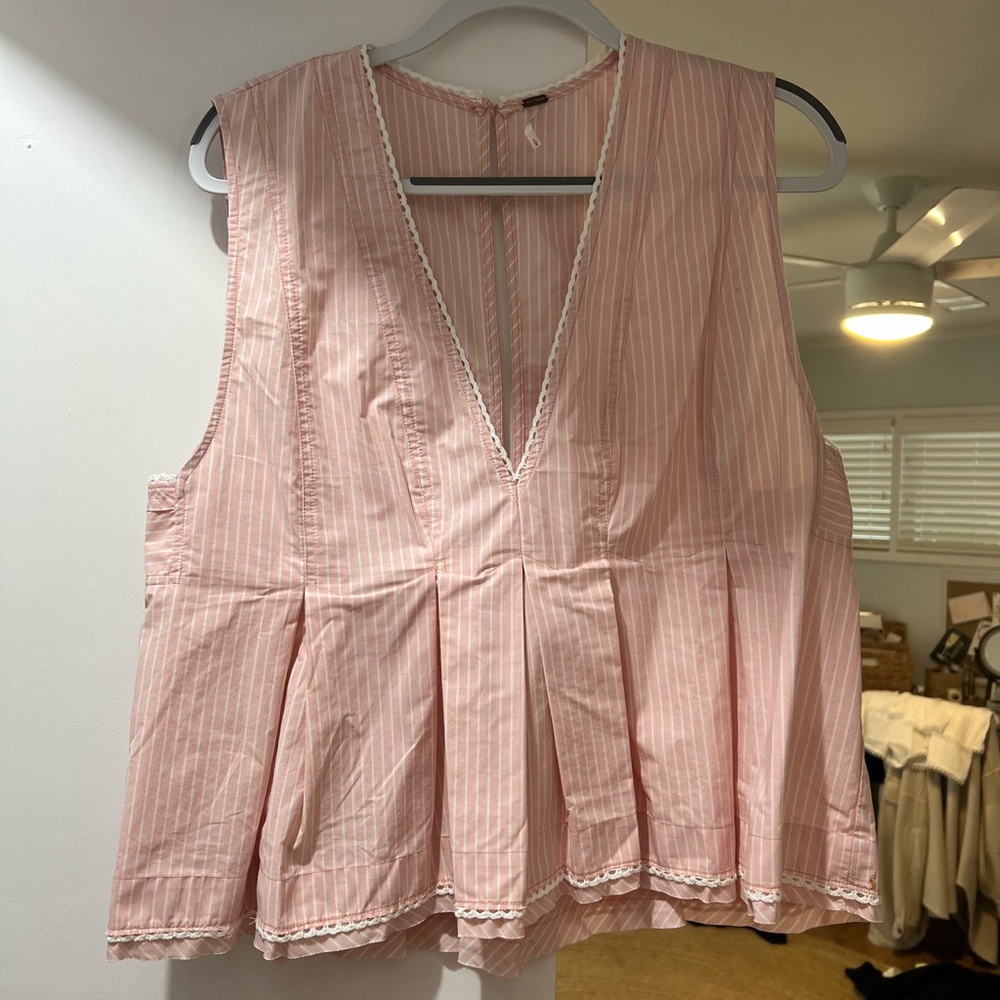 Free People Peplum Tank